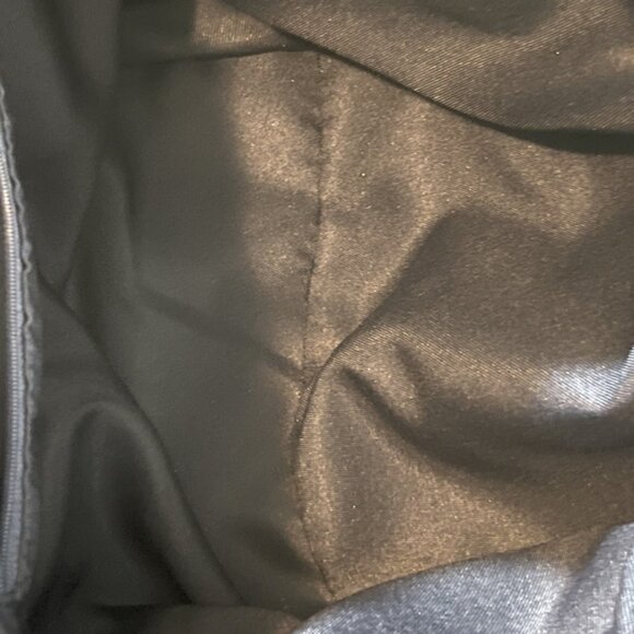 Geir Ness Vegan Navy Blue Shoulder Bag - Picture 3 of 5